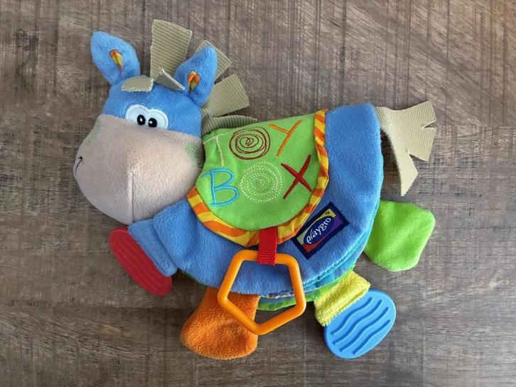 Playgro Clip Clop Toy Box activity boekje paard. ZGAN, Kinderen en Baby's, Speelgoed | Babyspeelgoed, Zo goed als nieuw, Overige typen