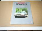 Mitsubishi Galant 5 / 1983 24 pag., Verzenden, Zo goed als nieuw, Mitsubishi
