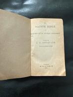 Oude Franse Bijbel - 1916, Antiek en Kunst, Antiek | Boeken en Bijbels, Ophalen of Verzenden