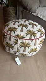 Poef Sissy Boy met palmbomen Nieuw met prijskaartje, Ophalen, Nieuw, Bohemian, Stof