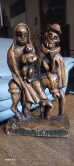 Vlucht naar Egypte houten beeldje ., Ophalen of Verzenden