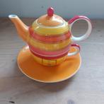 Theepot met theekom | Set, Huis en Inrichting, Keuken | Servies, Ophalen of Verzenden, Zo goed als nieuw, Overige stijlen, Overige typen