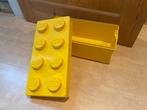 Gele Lego Opbergdoos, Ophalen of Verzenden, Gebruikt, Losse stenen, Lego