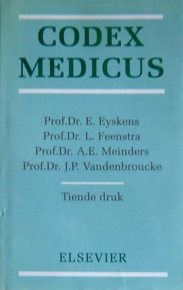 Codex Medicus, tiende geheel herziene druk beschikbaar voor biedingen