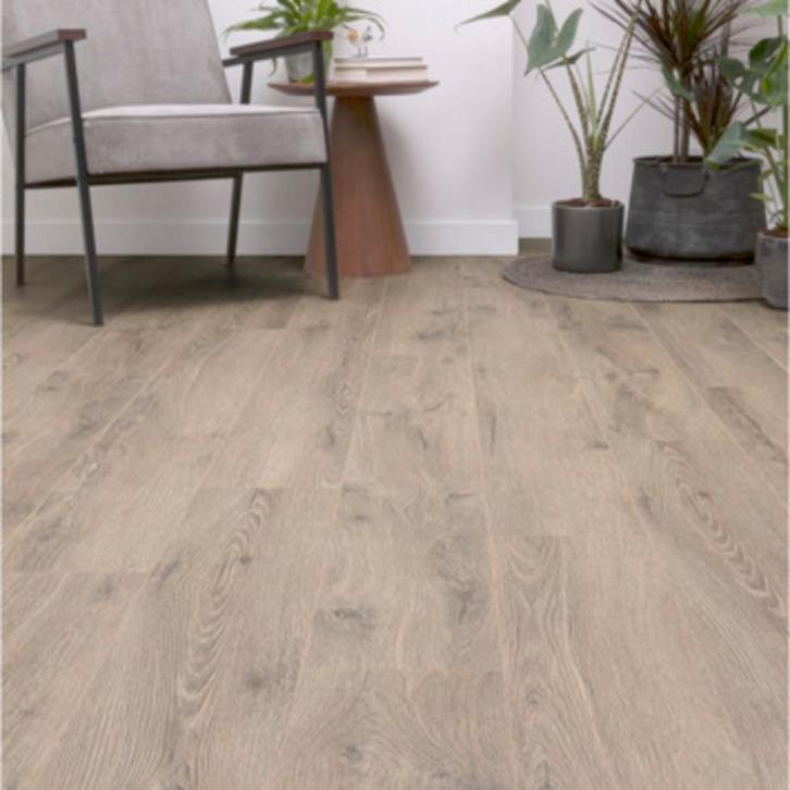 Laminaat Bruynzeel gezellig grijs (6), Huis en Inrichting, Stoffering | Vloerbedekking, Nieuw, Laminaat, Grijs, minder dan 10 m²