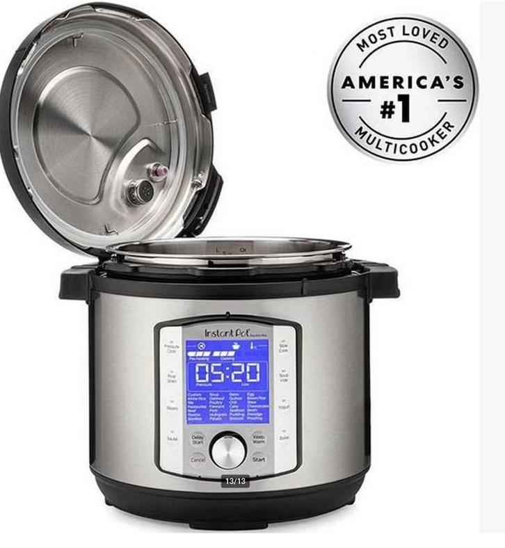 Instant Pot - Duo Evo Plus Multicooker 5,7Liter, Witgoed en Apparatuur, Slowcookers, Zo goed als nieuw, Ophalen of Verzenden