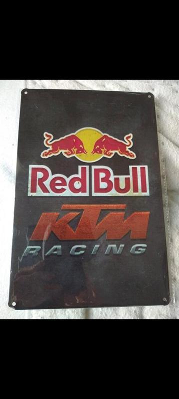 Red Bull KTM Racing nieuw bordje mancave kroeg keet cafe