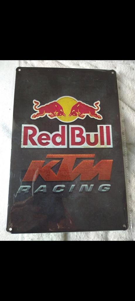 Red Bull KTM Racing nieuw bordje mancave kroeg keet cafe, Verzamelen, Merken en Reclamevoorwerpen, Nieuw, Ophalen of Verzenden