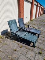 2x mooie ligbedden, Ophalen, Gebruikt, Verstelbaar