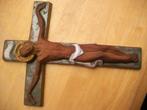 Kruis met corpus Keramiek, Ophalen of Verzenden, Nieuw, Overige typen, Christendom | Katholiek