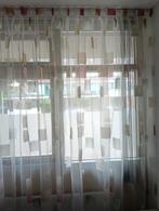 Glas Gordijnen, Huis en Inrichting, Stoffering | Gordijnen en Lamellen, Gebruikt, 200 cm of meer, 150 tot 200 cm, Ophalen of Verzenden