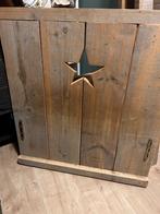 Steigerhout peuterbed 140x70cm, Ophalen, Gebruikt, 70 tot 85 cm, 140 tot 160 cm