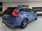 Volvo V60 2.0 D4 191PK R-DESIGN STANDKACHEL LEER TREKHK, Euro 6, 4 cilinders, 1969 cc, Blauw
