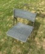 tuinstoeltje, Tuin en Terras, Ophalen, Gebruikt, Rotan