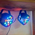 Nieuwe DMX LED Par Lampen RGBW - kerst!, Muziek en Instrumenten, Licht en Laser, Ophalen of Verzenden, Nieuw, Licht, Kleur
