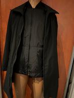 PRADA dubbele jas maat 54 L origineel ZGAN, Kleding | Heren, Jassen | Winter, Maat 52/54 (L), Zwart, Ophalen of Verzenden, Zo goed als nieuw