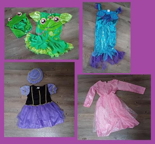 kikkerjurk muts zeemeerminjurk maat 98 kind piet meisje roze, Kinderen en Baby's, Carnavalskleding en Verkleedspullen, Gebruikt