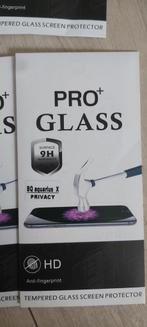 Pro+ glass. BQ aquarius X privacy, Ophalen of Verzenden, Nieuw, Bescherming