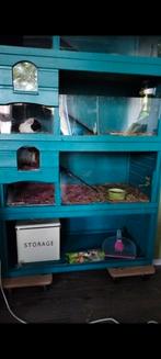 Cavia flat 5 delen, Dieren en Toebehoren, Knaagdieren en Konijnen | Hokken en Kooien, Ophalen, 90 cm of meer, Hok, Cavia