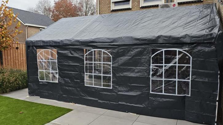 Partytent te huur 4x6 meter, Tuin en Terras, Partytenten, Nieuw, Partytent, 2 meter of meer, 5 tot 8 meter, 4 tot 6 meter, Opvouwbaar