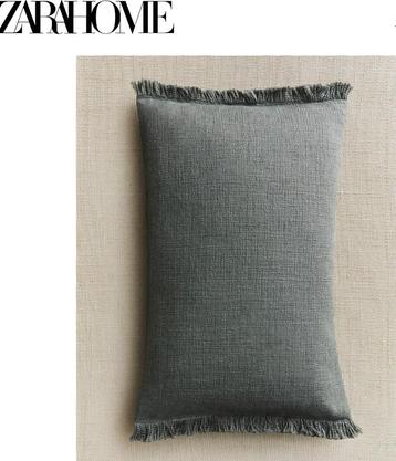 2 zara home throw pillows beschikbaar voor biedingen