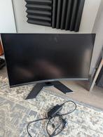 Gigabyte G32QC A 32 inch 1440p 165Hz (defect), Computers en Software, Monitoren, Gebruikt, GIGABYTE, In hoogte verstelbaar, VA