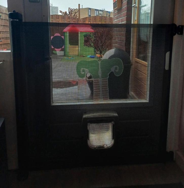 Rol traphekje, Kinderen en Baby's, Traphekjes, Oprolhekje, Overige materialen, 115 cm of meer, Ophalen