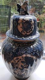Delftsblauw kaststel, Ophalen