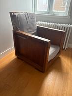Houten fauteuil art deco, Antiek en Kunst, Antiek | Meubels | Stoelen en Banken, Ophalen