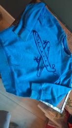 Blauwe Next trui met vliegtuig, 4-5 jaar, Kinderen en Baby's, Kinderkleding | Maat 104, Jongen of Meisje, Trui of Vest, Ophalen of Verzenden