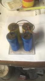 4x elco 2200 uf 63 en 100 volt, Hobby en Vrije tijd, Elektronica-componenten, Ophalen of Verzenden, Gebruikt