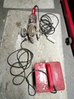 FLEX slijpmachine/polijst/gatenboor+omvormer 220/380 volt ., Doe-het-zelf en Verbouw, Ophalen, Gebruikt, 1000 watt of meer, Haakse handslijpmachine