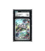 Pokemon Starly Scarlet ex AR Full Art #090 CGC 10 (New Label, Verzenden, Nieuw, Losse kaart, Foil