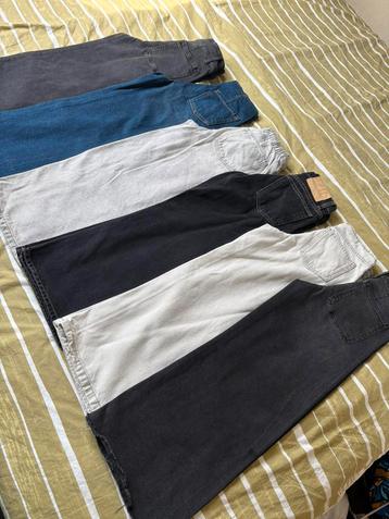 Wijde jeans - palazzo jeans - spijkerbroek wijde pijpen 128 beschikbaar voor biedingen