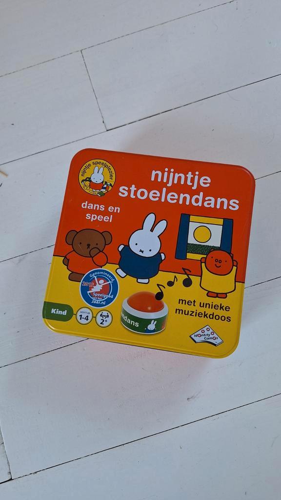 Nijntje Stoelendans - Compleet Spel, Kinderen en Baby's, Speelgoed | Educatief en Creatief, Gebruikt, Puzzelen, Met geluid, Ophalen of Verzenden