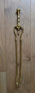 Oude koperen haardtang, Ophalen of Verzenden