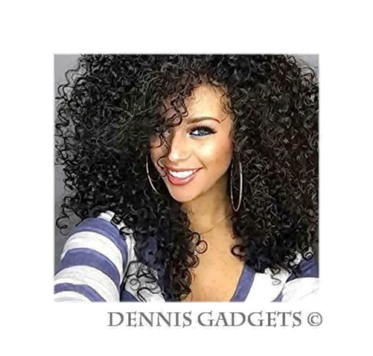 Dennis Gadgets: damespruik Afro krullend zwart nr. 98, Sieraden, Tassen en Uiterlijk, Uiterlijk | Haarverzorging, Nieuw, Pruik of Haarverlenging
