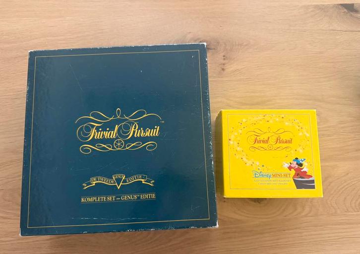 Trivial Pursuit €10,-Trivial Pursuit Disney mini-set €7,50, Hobby en Vrije tijd, Gezelschapsspellen | Bordspellen, Nieuw, Ophalen of Verzenden