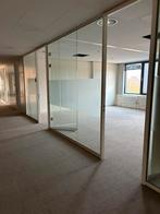 Kantoor glaswanden gebruikt gelaagd glas 16mm 150m1, Doe-het-zelf en Verbouw, Ophalen, 225 cm of meer, Aluminium, Zo goed als nieuw