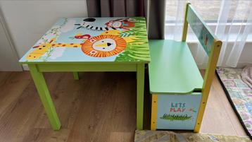 Livarno Home Kinder Tafel met bench en opberging beschikbaar voor biedingen