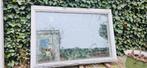 Compleet hardhouten raamkozijn, dubbelglas 153cm-103,5cm, Gebruikt, Raamkozijn, Inclusief glas, 75 tot 150 cm