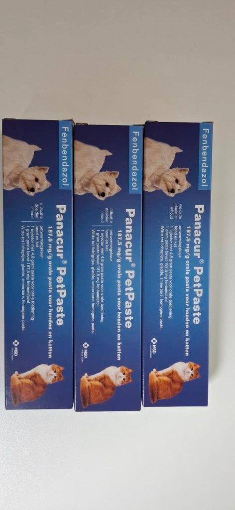 Panacur PetPaste / Fenbendazol (wormkuur) voor hond/kat, Dieren en Toebehoren, Honden-accessoires, Nieuw, Ophalen of Verzenden