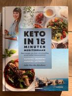 Julie Van den Kerchove - Keto in 15 minuten - Mediterraan, Ophalen of Verzenden, Zo goed als nieuw, Julie Van den Kerchove