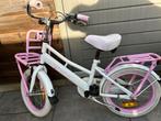 Kinderfietsje (zijwieltjes erbij), Fietsen en Brommers, Fietsen | Meisjes, Ophalen of Verzenden, Gebruikt, 14 inch of minder, Handrem
