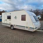Eifelland Holiday 500, Voortent+luifel, 7- Persoons!, Airco, Caravans en Kamperen, Caravans, Rondzit, Meer dan 6, 5 tot 6 meter