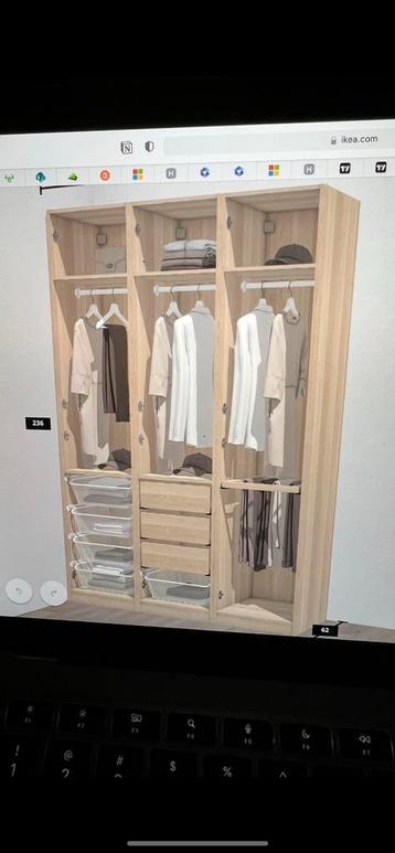 IKEA pax kleding kast