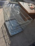 Honden bench Metaal portable met handgreep., Dieren en Toebehoren, Hondenbenches, Ophalen, Gebruikt