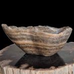 Onyx fruitschaal nieuw, Huis en Inrichting, Woonaccessoires | Schalen en Manden, Overige materialen, Schaal, 2841bh, Rond