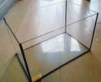 Glazen aquarium 40x25x25, Ophalen, Zo goed als nieuw, Leeg aquarium