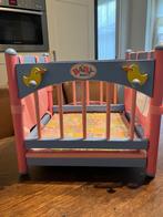 Babyborn poppenbox van hout, Kinderen en Baby's, Speelgoed | Poppen, Ophalen of Verzenden, Gebruikt, Babypop